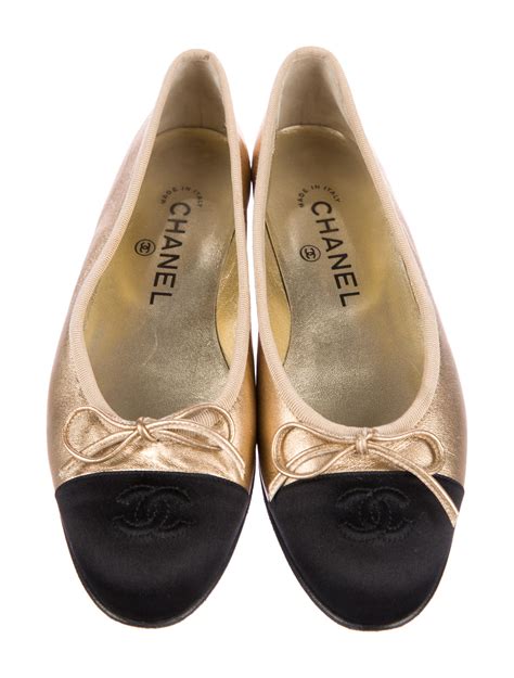 chanel shoes women flats|chanel ballet flats size 42.